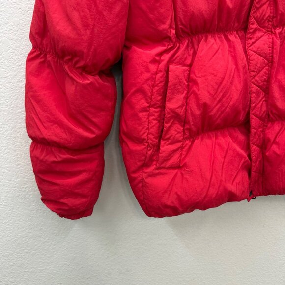Nike Air Jordan Red Essential Puffer Jacket Coat DQ7348-612 Mens size Large - Picture 4 of 11